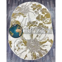Турецкий ковер Madison 094 Желтый овал